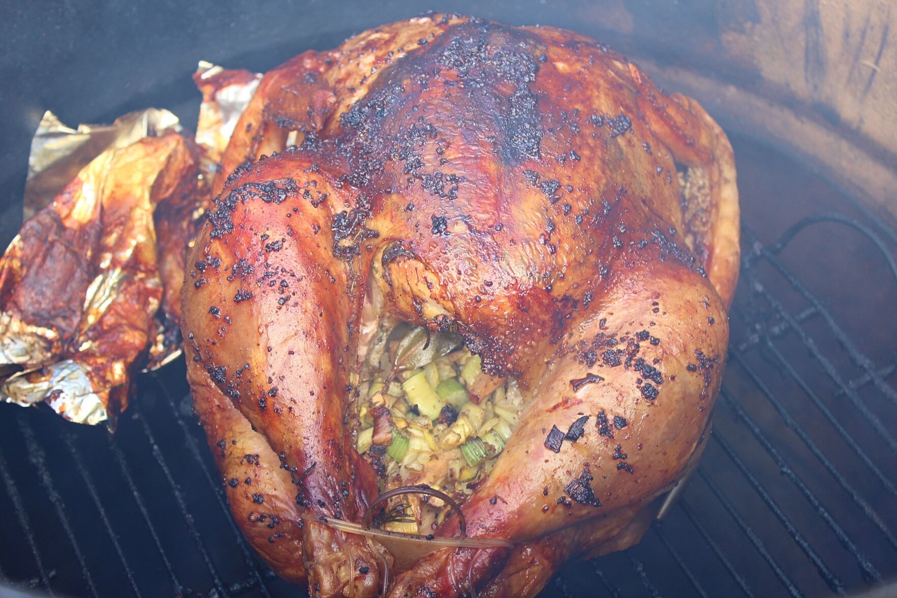 4. 27 birds fed the masses at the Annual Mokelumne Hill Turkey in a Barrel Dinner, a beloved community tradition for nearly 40 years. photo by Dave Gebauer..jpg